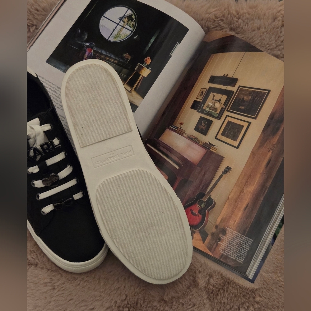 KARL LAGERFELD PARIS Cate Karl Box sneakers. - Picture 7 of 7